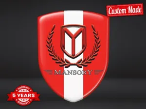 Mansory Bannière Pare-Brise Résistante Limité Qualité